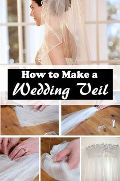 how to make a wedding veil