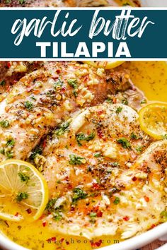 this garlic butter tila recipe is so delicious and easy to make