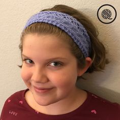 "The Feather Lace Headband is stylish way to keep the fly aways at bay. This easy loom knit pattern makes a beautiful tie-on headband. The simple 4-row lace repeat knits up quickly so you can make one to match all your favorite summer styles. Loom: 3/8\" small gauge (SG) loom with at least 15 pegs. KB All-N-One used in sample. **This pattern is original to me and as such if you do sell your item please list Kristen Mangus at GoodKnitKisses as the designer, Thank you.  Technique videos can be found on my YouTube channel. THIS ITEM IS READY to download as a PDF Etsy will email you a link to the pdf pattern or you can go into your purchase history and download it there; look in your digital receipt for the link to download. ©2019 GoodKnit Kisses. This pattern is the property of Kristen Mangus Knitting Headband, Circle Loom, Small Headband, Headband Knit, Loom Projects, Knifty Knitter, Knitting Hats, Loom Knitting Projects, French Knitting