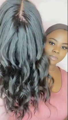 Buy 1 Get 1 Free!!!When you add two products to the cart, one of them will be automatically discounted for free. Hair Dues, Vlasové Trendy, Hair Twist Styles, Makijaż Smokey Eye, Hair Ponytail Styles, Ponytail Styles, Front Lace Wigs Human Hair, Human Hair Lace Wigs, Box Braids Hairstyles