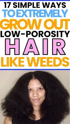 Here's How To Grow Low Porosity Hair Fast! Want to get some amazing low porosity hair growth tips, I have got you covered. I will give you hair care tips that will help you achieve extreme hair growth and long hair tips. These growing hair tips will help make hair growth faster. These hair growth tips for black women include hair growth oil, hair growth products, hair growth treatments so much more... Low Porosity Hair Growth, Collagen For Hair Growth, Low Porosity Hair Regimen, Curly Hair Journey, Low Porosity Natural Hair, Benefits Of Collagen, Low Porosity Hair, Black Hair Growth