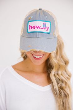 Howdy Boot Hat Trendy Fitted Trucker Hat With Curved Brim, Trendy Winter Trucker Hat, Casual Trucker Hat For Rodeo Spring Season, Casual Trucker Hat For Spring Rodeo, Casual Trucker Hat For Rodeo In Spring, Casual Short Brim Baseball Cap For Rodeo, One Size Fits Most Baseball Cap For Spring Rodeo, Casual Spring Trucker Hat For Rodeo, Casual Curved Brim Baseball Cap For Rodeo