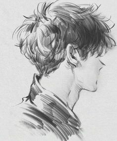 Boy From The Back, Drawing Of A Boy, Cool Drawing, Amazing Drawings, A Pencil, Pencil Art, Pencil Drawing, A Boy, Follow For More