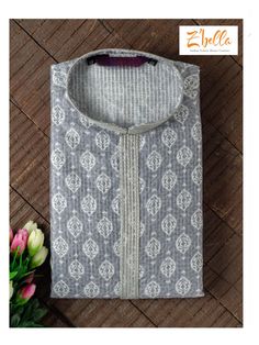 Light grey printed silk kurta with sequins work , with bottom Silk Kurti, Silk Kurta, Gray Silk, Printed Silk, Free Giveaway, Silk Printing, Light Grey, Saree, Couture