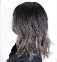 Ash Balayage, Black Hair Balayage, Ash Hair, Brown Ombre Hair, Ash Brown Hair, Brown Hair Balayage, Brown Blonde Hair, Ombre Hair Color, Grey Hair Color