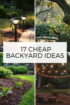 backyard lighting ideas that are easy and cheap