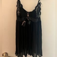 Victoria’s Secret Black Lingerie Top, Unworn With Tags Lacey Lingerie, Lingerie Top, Black Lingerie, Women's Intimates, Victoria’s Secret, Victoria's Secret, Slip On, Lingerie, Tags