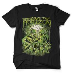 Bring Me The Horizon T-Shirt available in T-shirt, hoodie, tank top, longsleeve, multi color and size S M L XL XXL 3XL 4XL 5XL. Shipping from the US. Easy 30 day return policy - Shop now! 6.1-ounce, 100% cotton .Double-needle neck, sleeves and hem; Roomy Unisex Fit. Ash is 99% cotton, 1% poly; Sport Grey is 90% cotton, 10% poly; Dark Heather is 50% cotton, 50% polyester .Decoration type: Digital Print. Made by Gildan Green Band Merch T-shirt With Front Print, Green Pre-shrunk Band Merch T-shirt, Green Band Merch T-shirt, Green Band Merch Top With Sublimation Print, Green Band Merch Shirt With Screen Print, Green Graphic Band Merch Tops, Justin Bieber Shirts, Horror Movie Shirts, Old Outfits