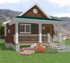 Custom Tiny House Home Building Plan 1 bed Cottage 432sf --- PDF file | eBay