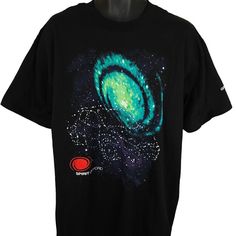 Spirit Of Ford T Shirt Vintage 90s Galaxy Outer Space Travel Constellations Mens Size XL Condition: deadstock, new without tags Measurements: Collar to hem: 31 inches Underarm to underarm: 23.5 inches Los Angeles Shirt, Space Shirts, Harley Davidson T Shirts, Nature Shirts, Hunting Shirts, Concert Tees, Space Travel, Great T Shirts, Crew Shirt