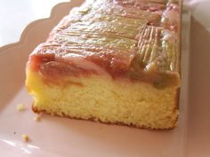 a piece of cake sitting on top of a white plate