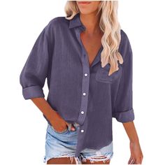 PRICES MAY VARY. blouses & button-down shirts plus size linen top linen shirts for women short sleeve yellow linen shirt women summer button down shirts for women cotton blouse womens linen tunic linen tunic button shirts for women casual button up shirts for women button up tops for women linen plus size womens clothing white button down shirt women oversized white oversized shirt for women women button shirt womens button up shirts long sleeve woman white button down shirt white cotton blouse Blouses V Neck, Long Sleeve Blouses, Cheap Sweatshirts, Tunic Tops Casual, Linen Shirts, Casual Tunics, Women's Button Down Shirt, Solid Color Shirt, Loose Shirts