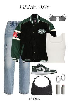 NFL Vintage Jets Coat | Varsity Jacket Womens | Puffer Coat Womens | Bomber Jacket Womens | Bomber Jacket Outfit | Winter Coat Ideas | Game Day Outfit | Football Game Outfit | Winter Outfits | Cold Game Day Outfit | Outfit Ideas | Winter Outfits | Game Day Fits | Football Game Outfits for Women | College Outfits | Varsity Jacket | Varsity Jacket Outfit Women | Winter Outfits Aesthetic | Autumn Outfits | Cold Outfits | Fall 2023 Fashion Trends | BomberJack Outfit | Cute Jackets Jets Game Outfit Women, Nba Game Outfit Woman Winter, Celtics Outfit, Cold Game Day Outfit, Varsity Jacket Outfit Women, Nfl Game Day Outfit Woman, Sports Jacket Outfit, Ut Game, Puffer Outfit