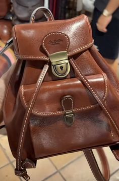 Leather Backpack, Satchel, Backpacks, Leather