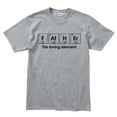 Periodic Dad - Father's Day Gift for Daddy Papa Mens T shirt Tee Top T-shirt Casual Graphic Print T-shirt For Father's Day, Funny Letter Print T-shirt For Father's Day, Father's Day Slogan T-shirt With Crew Neck, Father's Day Slogan T-shirt, Father's Day T-shirt With Funny Text And Crew Neck, Father's Day T-shirt With Funny Text In Relaxed Fit, Father's Day Funny Text Crew Neck T-shirt, Father's Day Graphic Tee Shirt With Text Print, Casual Father's Day Shirt With Screen Print