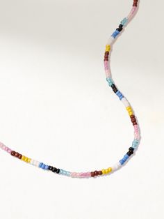 Live out your private island summer dream with our Island Girl Beaded Necklace. This colorful beaded necklace is made to go with all of your gold and silver summer jewelry looks. Want more beaded necklaces? Shop all of our beaded jewelry. Summer Vacation Jewelry With Spacer Beads, Colorful Beaded Jewelry For Vacation, Summer Beach Beaded Necklace With Spacer Beads, Summer Beach Beaded Necklaces With Spacer Beads, Colorful Beads Strand Necklaces, Summer Beaded Necklaces With Round Letter Beads, Summer Letter Beaded Necklaces, Colorful Bead Necklaces For Beach, Summer Strand Necklaces With Tiny Beads