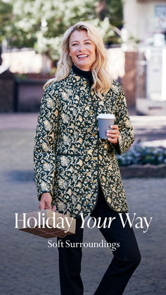 Feeling festive? It's time to shine in plush fabrics, styles that shimmer and more celebratory looks, NEW at Soft Surroundings. Holiday Outfits Women, To Shine, Holiday Outfits, Fabric