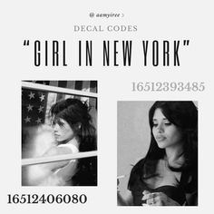 an ad for the girl in new york