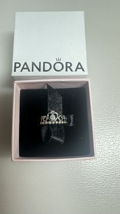 This is a Beautiful Pandora Princess Tiara Crown Ring 925  in Nice Condition. Please See Photos for Addition Information. Please Don't Hesitate to Ask Any Questions You Might Have!?? Thanks For Looking and Don't Miss Out (Display Not Included) Pandora Rings Crown, Pandora Crown Ring, Pandora Princess Ring, Rings Crown, Pandora Rings Princess, Pandora Princess, Pandora Ring, Princess Ring, Princess Tiara