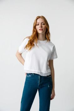 New Arrivals – A M O Indigo Tie Dye, Sweet Tee, Paperbag Pants, Army Shirts, Henley Tee, Jeans Diy, Scoop Neck Tee, Crop Shirt, Pima Cotton