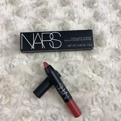 Nars Velvet Matte Lip Pencil Mini In Dolce Vita Nib Deluxe Travel Mini Lip Pencil In The Shade Dolce Vita. 1.8 Grams Makes This 3/4 Size Compared To Full Size. Wearable Dusty Rose Shade. New. Never Tested. Bundle To Save 20% If You’d Like A Discount. I Video The Packing Of All My Shipments. Non-Smoking And Pet Friendly Home. My Average Ship Time Is One Day. I Will Assume Your First Offer Is Your Best Offer. Be Sure To Like My Listings To Get Notifications Of Shipping Discounts And Price Drops. G Nars Dolce Vita Lipstick, Nars Dolce Vita, Nars Velvet Matte Lip Pencil, Nars Audacious Lipstick, Nars Powermatte Lip Pigment, Nars Lip, Nars Lipstick, Sheer Lipstick, Pigmented Lips