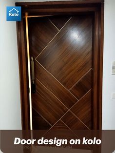 door, koloapp, kerala, wooden, delhi Flush Doors Design Modern, Design For House, Flush Door Design, House Front Door Design, Gate Designs Modern, House Main Door Design, Single Door Design, Door Design Photos, Main Entrance Door Design