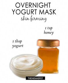 Overnight Yogurt, Diy Overnight Face Mask, Face Masks For Glowing Skin, Masks For Glowing Skin, Clear Skin Overnight, Yogurt Mask, Natural Skin Tightening, Cucumber Face Mask, Overnight Face Mask