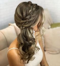 Side Ponytail Wedding Hairstyles, Side Ponytail Wedding, Bridesmaid Hair Side, Side Ponytail Hairstyles, Wedding Hair Side, Pageant Hair, Side Braid Hairstyles, Guest Hair, Mother Of The Bride Hair