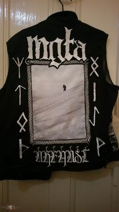 Emperor Black Metal, Metal Vest, Fit Ideas, Cafe Racer, Black Metal, Cafe, Leather, T Shirt