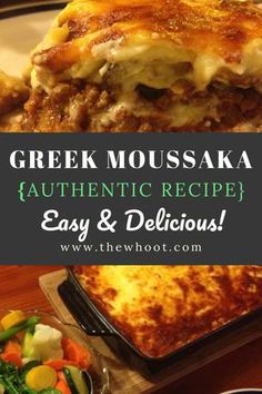 greek moussaka is an authentic recipe easy and delicious