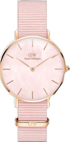 Pink Adjustable Watch, Classic Pink Watch With Round Dial, Pink Round Watches With Subdials, Pink Adjustable Watch With Round Dial, Classic Pink Watch For Formal Occasions, Luxury Pink Watches With Subdials, Pink Analog Watch With Round Dial, Pink Analog Watch Accessories With Round Dial, Timeless Pink Gold Watches With Subdials