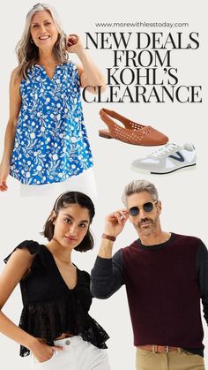 Unleash your style with Kohl's Clearance Fashion Deals! Revamp your wardrobe with trendy pieces at unbeatable prices. From chic dresses to statement accessories, our clearance offers will make you the envy of fashionistas. Shop now before they're gone! Statement Accessories, Amazing Fashion, Men's Casual Style, Chic Dresses, Women's Casual Style, Fashion Deals, Summer Outfits Men