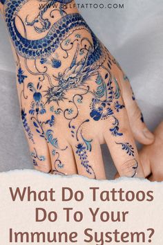 what do tattoos do to your immune system?