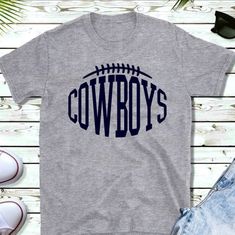 Comes On A 100% Gildan Cotton Unisex In White, Black Or Gray. Cute Shirt To Add To Your T-Shirt Collection. Message Me For "White" Tee. Thank You! Tommy Shirt, Alabama T Shirts, Dallas Cowboys Shirts, Texas Shirts, Festival T Shirts, Cowboys Football, Shirts To Make, Halloween Sweater, Racing Shirts