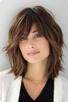 Discover trendy short silk press hairstyles, tips, and product essentials for sleek, voluminous styles and easy maintenance. Long Bobs Haircuts With Bangs, Bangs For Oval Face Short Hair, Long Bob Haircut With Layers And Bangs, Long Length Hair With Bangs, Medium Length Bobs With Bangs, Long Bangs With Short Hair, Chin Length Haircuts With Bangs, Straight Thick Hair Cuts, Layered Bob Bangs