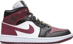 Black Jordans, Air Jordan 1 Mid Se, Gold Pendants, Jordan Air, Air Jordan 1 Mid, Jordan 1 Mid, Air Jordan 1, Dark Black, Jordan 1