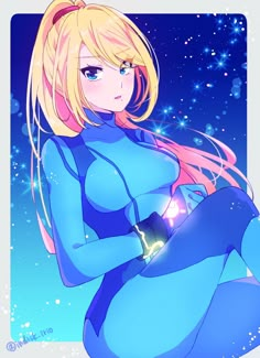 Samus Aran Zero Suit, Super Smash Bros Videos, Nintendo Super Smash Bros, Nintendo Fan Art, Capcom Art, Blue Girl, Girl Character