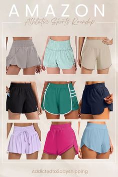 Looking for the best Athletic Shorts on Amazon? Our latest blog post reviews top picks for Workout Clothes that combine style and functionality. Discover Sport Shorts perfect for any activity, whether you're hitting the gym or going for a run. Upgrade your Running Clothes with these must-have Workout Fits. Stylish Workout Clothes, Womens High Waisted Shorts, Womens Athletic Shorts, Trendy Fashion Outfits