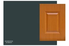 an image of a wooden cabinet door