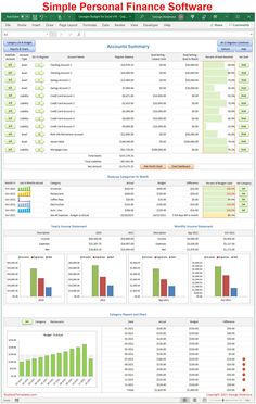 Excel checkbook credit card registers combined Budget Spreadsheets, Excel Budget Spreadsheet, Budget Spreadsheet Template, Excel Budget Template, Budget App, Cut Expenses, Excel Budget, Excel Tutorials, Bank Accounts