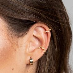 Crystal Celestial Ear Cuffs – Pineal Vision Jewelry Pave Ear Cuff, Ear Bar, Ear Cuff Earrings, Cuff Earring, Conch Earring, Gold Ear Cuff, Ear Cuff Earings, Waterproof Jewelry, Dainty Bracelets