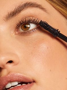 What It Is: A clean volumizing mascara that wraps each lash in weightless, buildable volume without flaking or smudging. Safe for sensitive eyes. New lighter, mono-material tube reduces carbon emissions by 39% and waste by 22%.* *Compared to previous packaging, based on Life Cycle Assessment data from Bluebird Climate. What It Does: Fullest Volumizing Mascara thickens and defines lashes from root to tip with fullness you can’t miss. Clean, nourishing ingredients condition with every coat for las