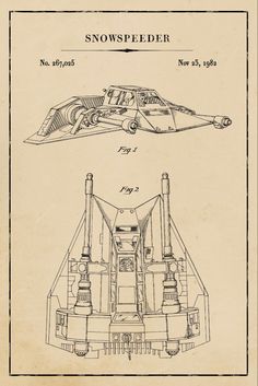 an old drawing of a snowpldderr from the early 20th century, with instructions on how to use it