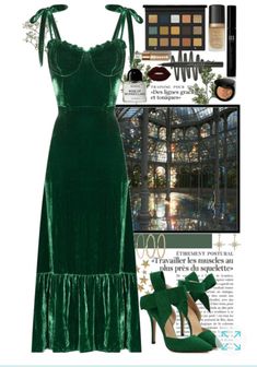 Outfits For Christmas Eve, Outfits For Christmas, Ideas For Date Night, Fashion Outfit Ideas, Mode Hippie, Cosplay Diy, Elegante Casual, Modieuze Outfits, Green Outfit