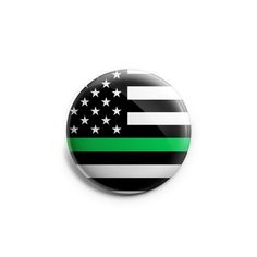 Thin Green Line Flag Topper -  - Beyond The Scrubs Rangers Game, Park Rangers, Federal Agent, Border Patrol, Law Enforcement Officer, Park Ranger, Id Badge Reels, Id Badge, Law Enforcement