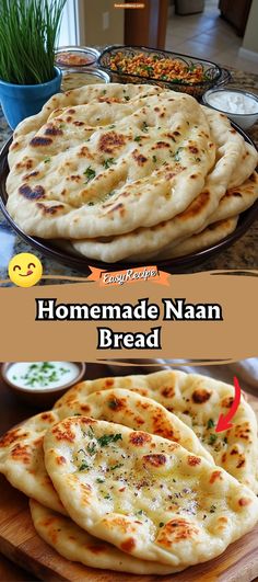 Master the art of making Homemade Naan Bread, a soft, pillowy flatbread that’s perfect for scooping up curries or as a wrap for sandwiches. This versatile bread is surprisingly easy to make and infinitely better than store-bought versions. #NaanBread #HomemadeBread #IndianCuisine