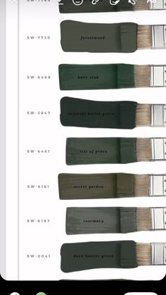 some paint colors are being displayed on the app for iphone and ipod users to use