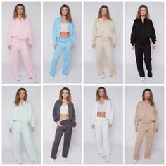 Top Seller for Womens 2Pcs Co Ord Loungewear Zipper Fleece Tracksuit Ladies Jogging Gym Set, Women's Activewear Fitted Fleece Tracksuit With Long Sleeves, Winter Sportswear Set With Long Sleeves, Fall Long Sleeve Tracksuit For Lounging, Winter Long Sleeve Sportswear Sets, Long Sleeve Fleece Tracksuit For Loungewear, Sporty Loungewear Jumpsuits And Rompers For Fall, Sporty Fall Loungewear Jumpsuits And Rompers, Athleisure Long Sleeve Loungewear Set, Solid Color Hooded Loungewear Set