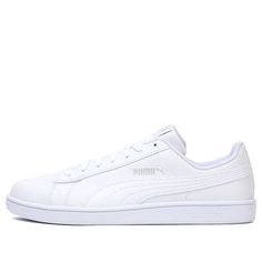 Puma Up Jr Sneakers K White 373600-04 (SNKR/Skate/Casual/Big Kid) Classic Low-top Puma Sneakers, Casual Puma Sneakers With Logo, Casual Mid-top Puma Sneakers, Casual Puma Lace-up Skate Shoes, Classic Puma Sneakers With Round Toe, Casual High-top Puma Sneakers, Casual Lace-up Skate Shoes With Puma Logo, Low-top Puma Skate Shoes For Sports, Casual White Sneakers With Puma Logo