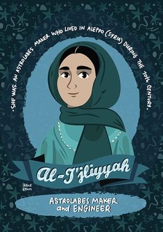 Engineer Poster Al'ijliyyah Female Scientist Muslim Women - Etsy Stem Women, Women In Engineering, Stem Engineering, Engineering Science, Agent Of Change